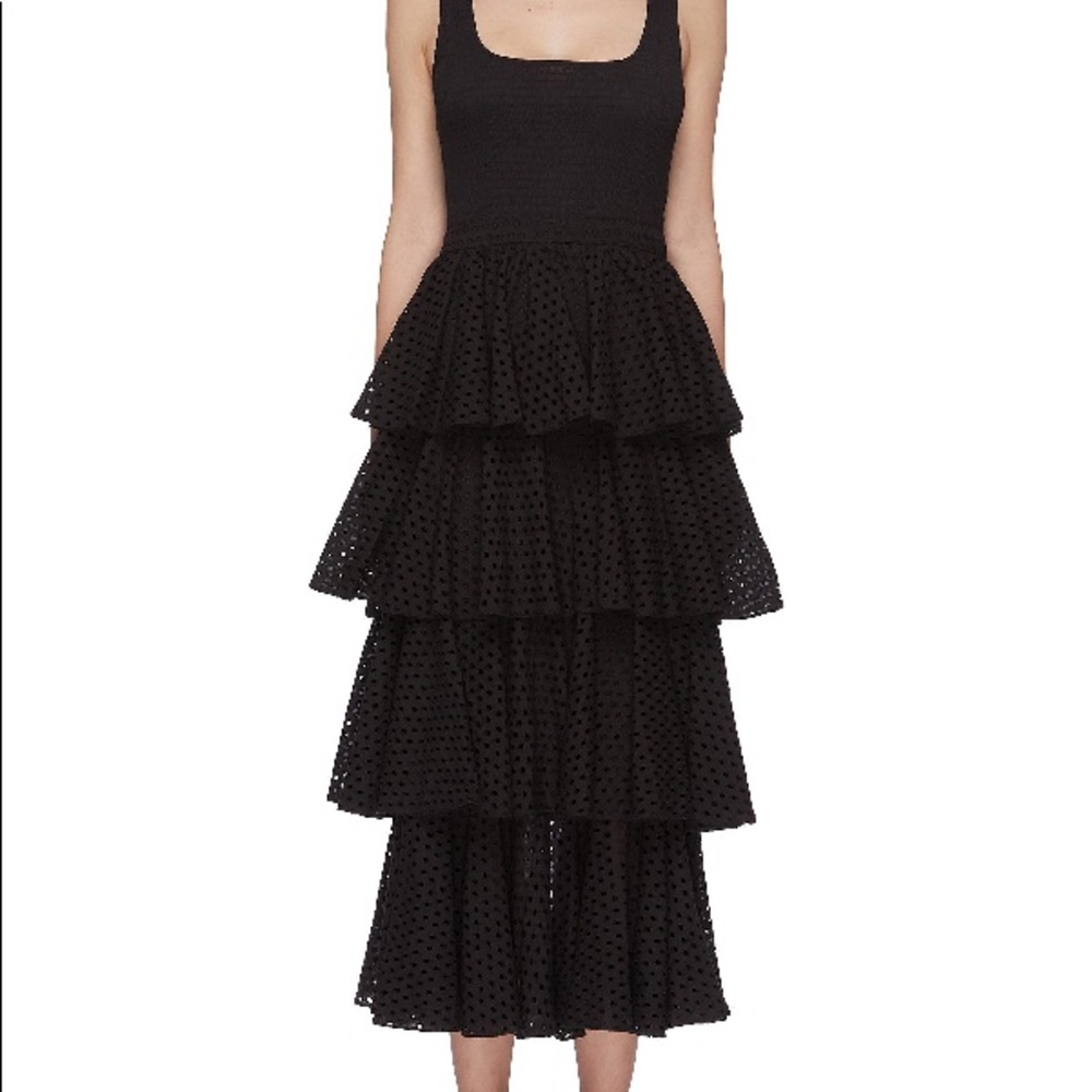 Never worn Rhode Naomi Dress - Black Eyelit Size S